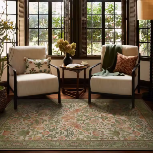 Tapis "Strawberry Thief"