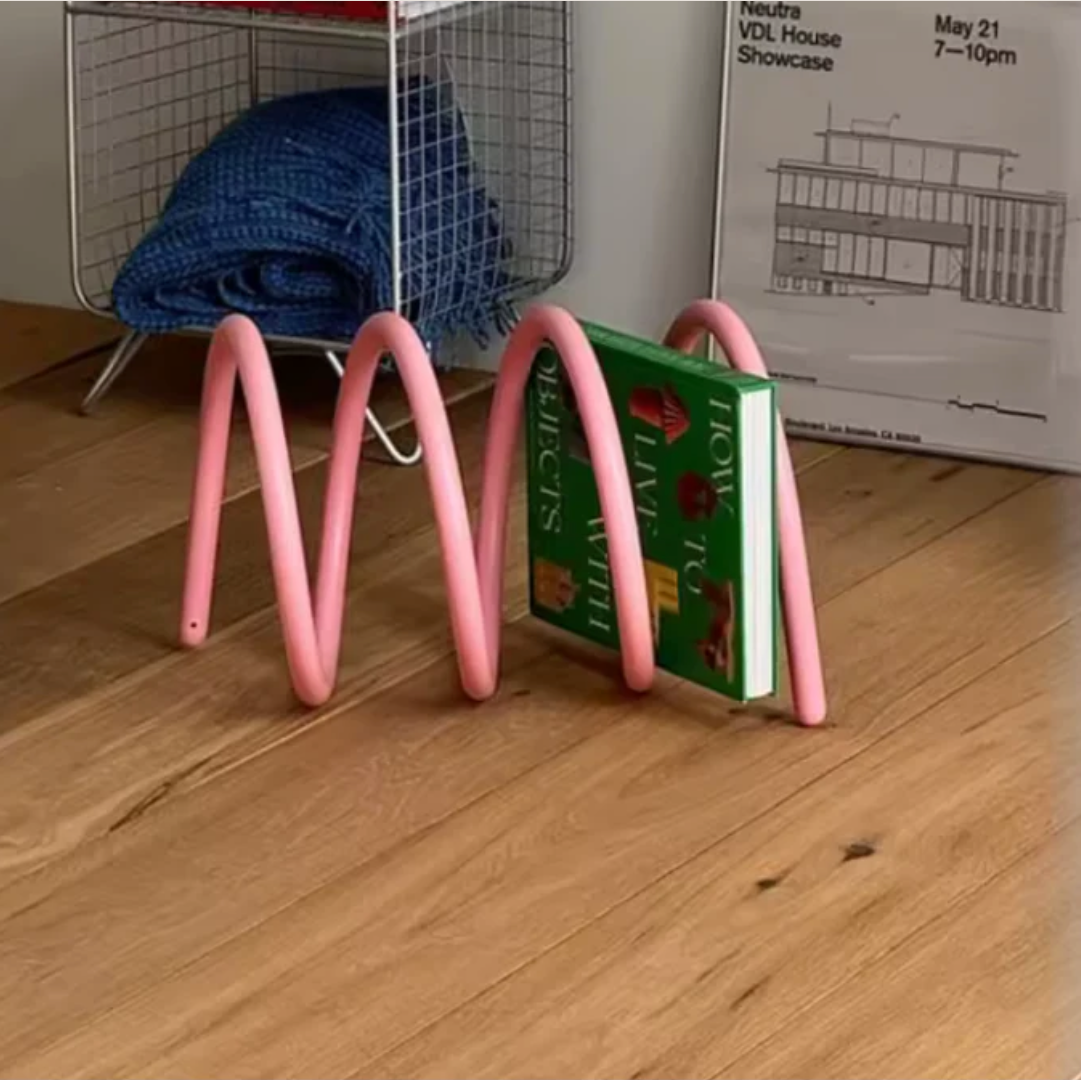 Étagère à Livres "Spirale Moderne"