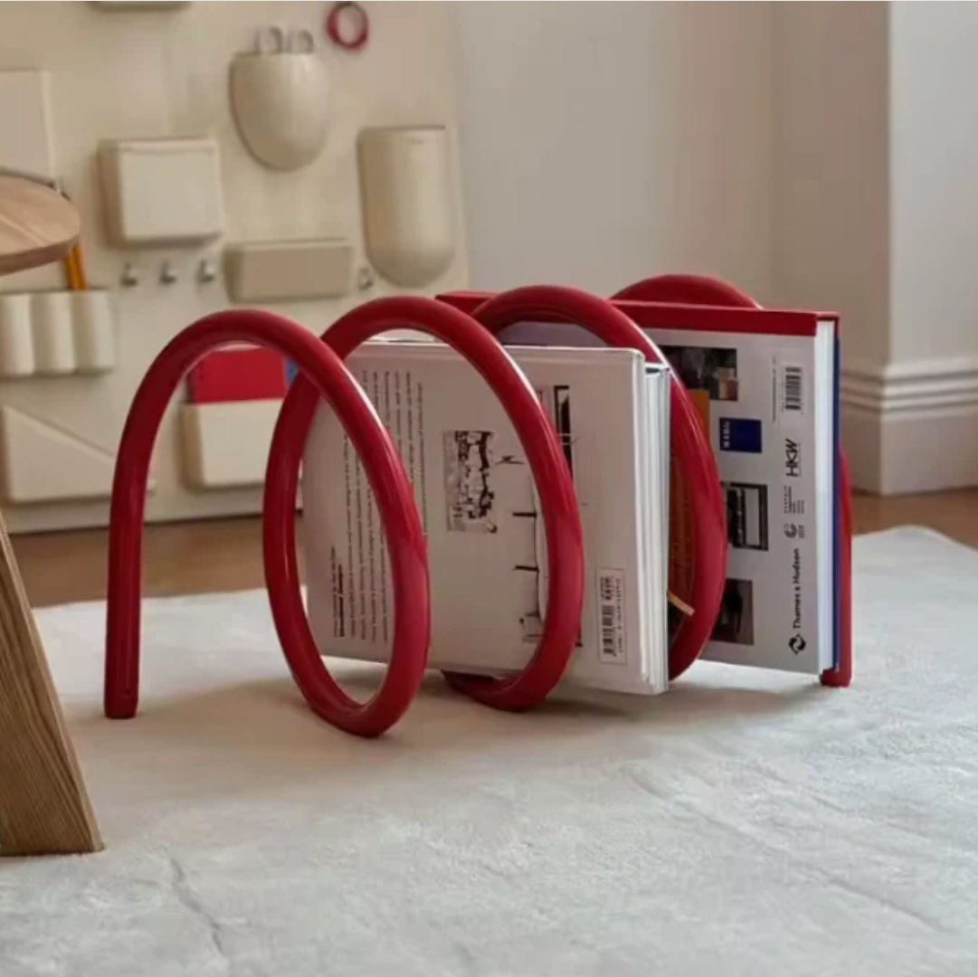 Étagère à Livres "Spirale Moderne"